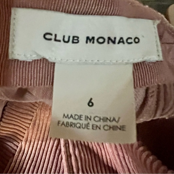 Club Monaco Corduroy Mini Skirt Size 6 - Picture 9 of 10